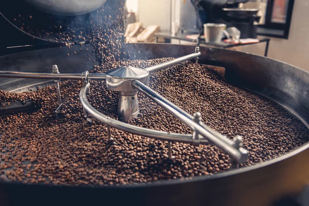 Our roastery — specialty coffee beans roasted with care